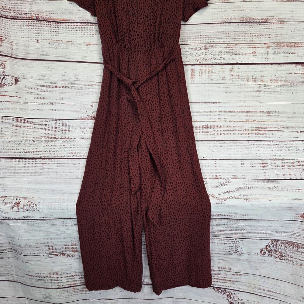 Rails Jet Rust Spotted Jumpsuit &Sash S Stretch W… - image 7